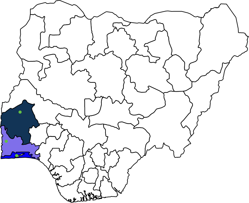 nigeria map